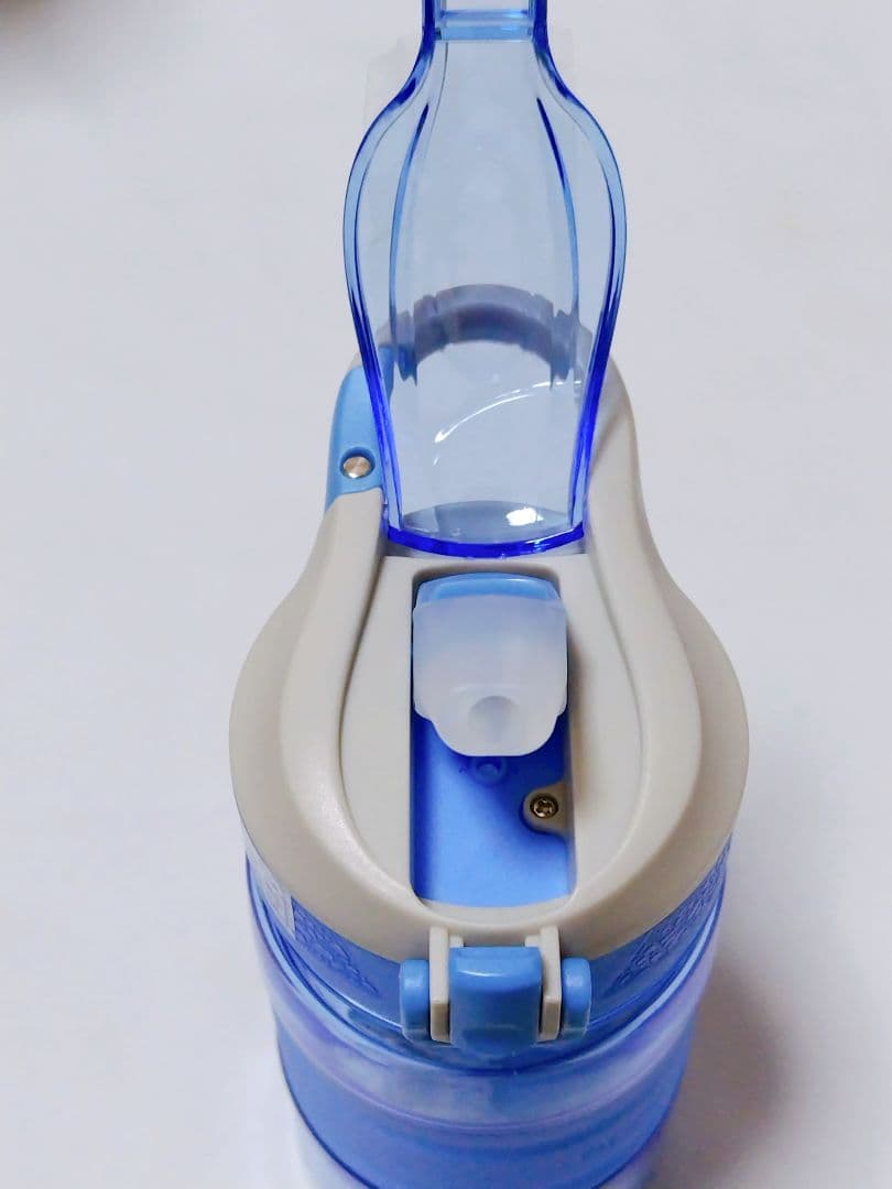 水筒 ポータブル アウトドア スポーツ450ml ブルー