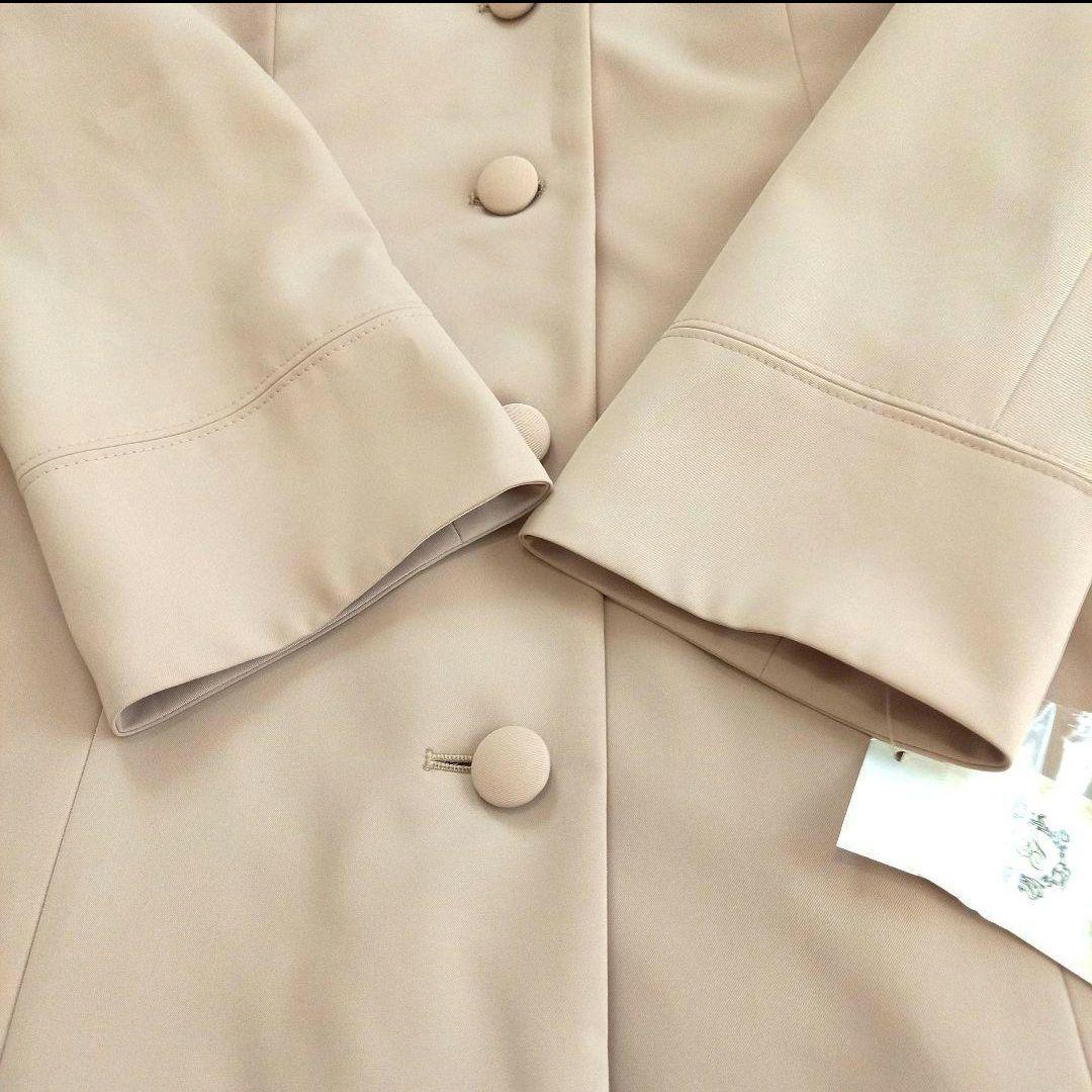 akiさま 東京ソワール ボリュームカラーライナー付ロングコート フォーマル