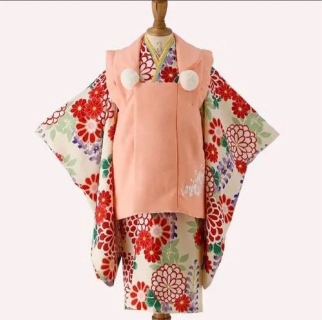 美品⭐︎キャサリンコテージ　七五三被布3点セット