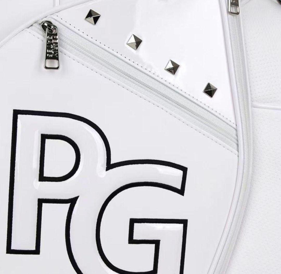 現品限●即発送対応●キャスター付き パーリゲーツキャディバッグ　ホワイト