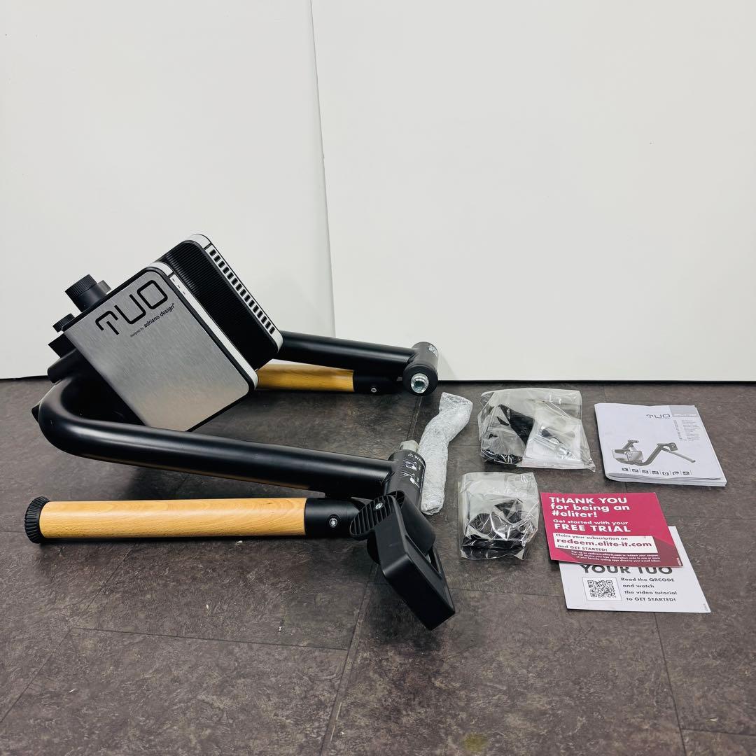 【美品】 ELITE TUO(エリート トゥオ) ホイールオン式トレーナー