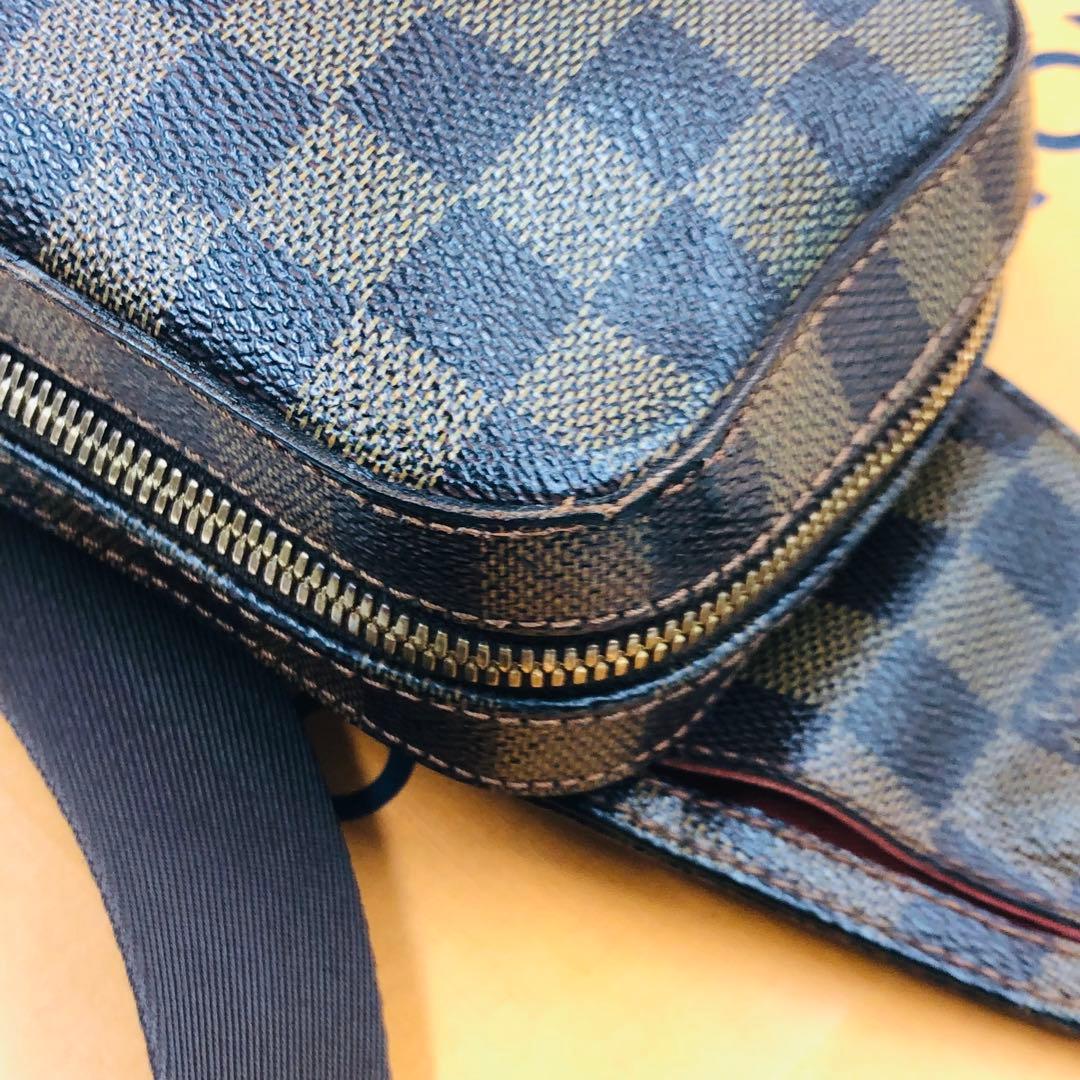 正規品本物✨ルイヴィトン ダミエ エベヌ ジェロニモス✨ボディバッグ