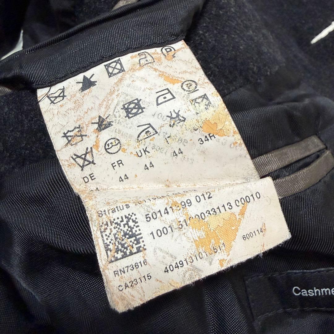 ヒューゴボス　HUGO BOSS カシミヤウール　チェスターコート