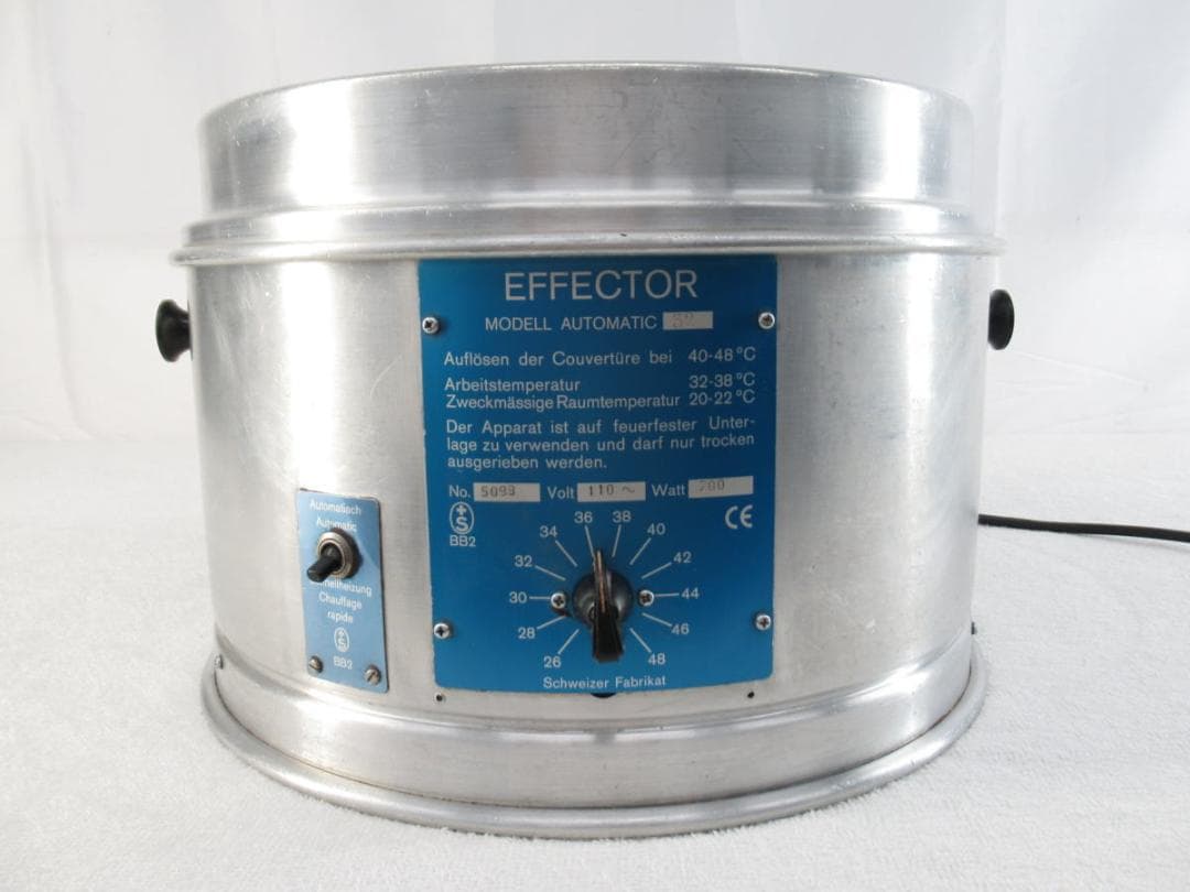 ■071201-084■EFFECTOR/エフェクター■乾式チョコレート溶解器■