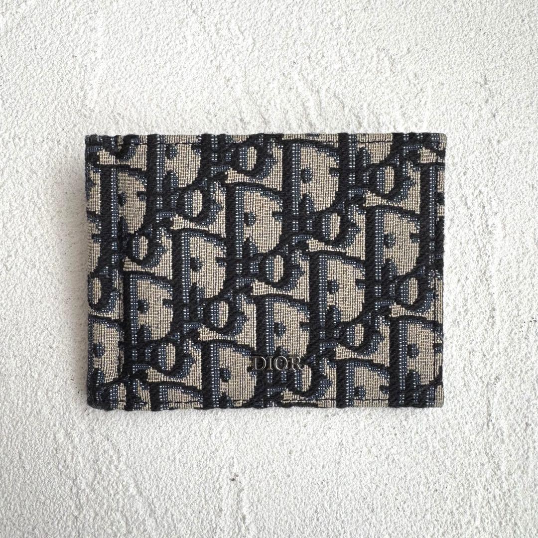 DIOR HOMME ディオール オブリーク ジャガード マネークリップ
