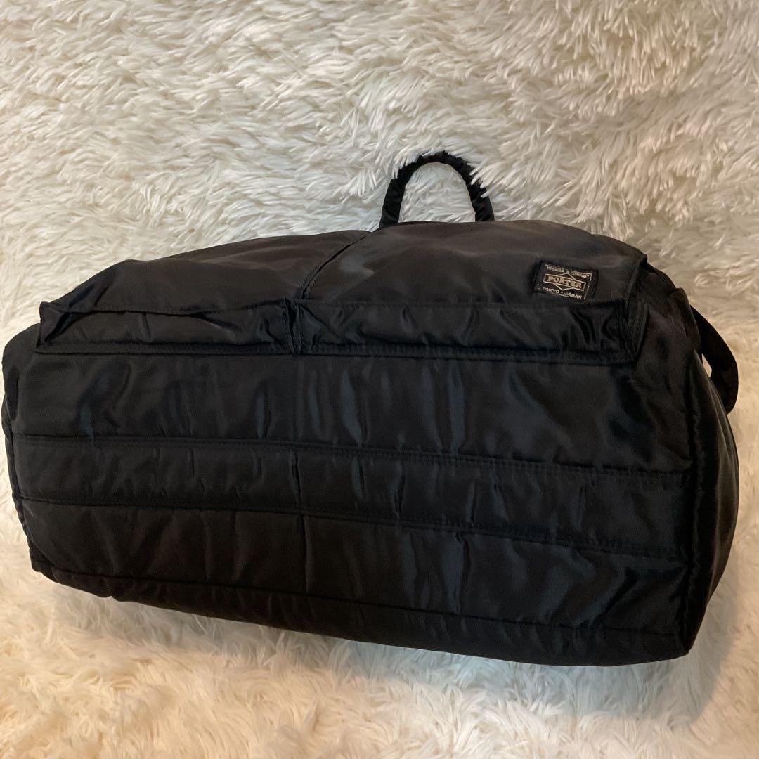 PORTER ポーター タンカー ボストンバッグ ブラック 大容量 2way