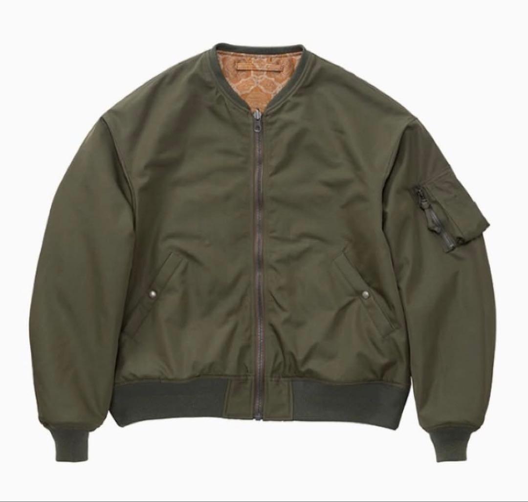 ジャケット・アウター THORSON JKT (MAWATA SILK) OLIVE