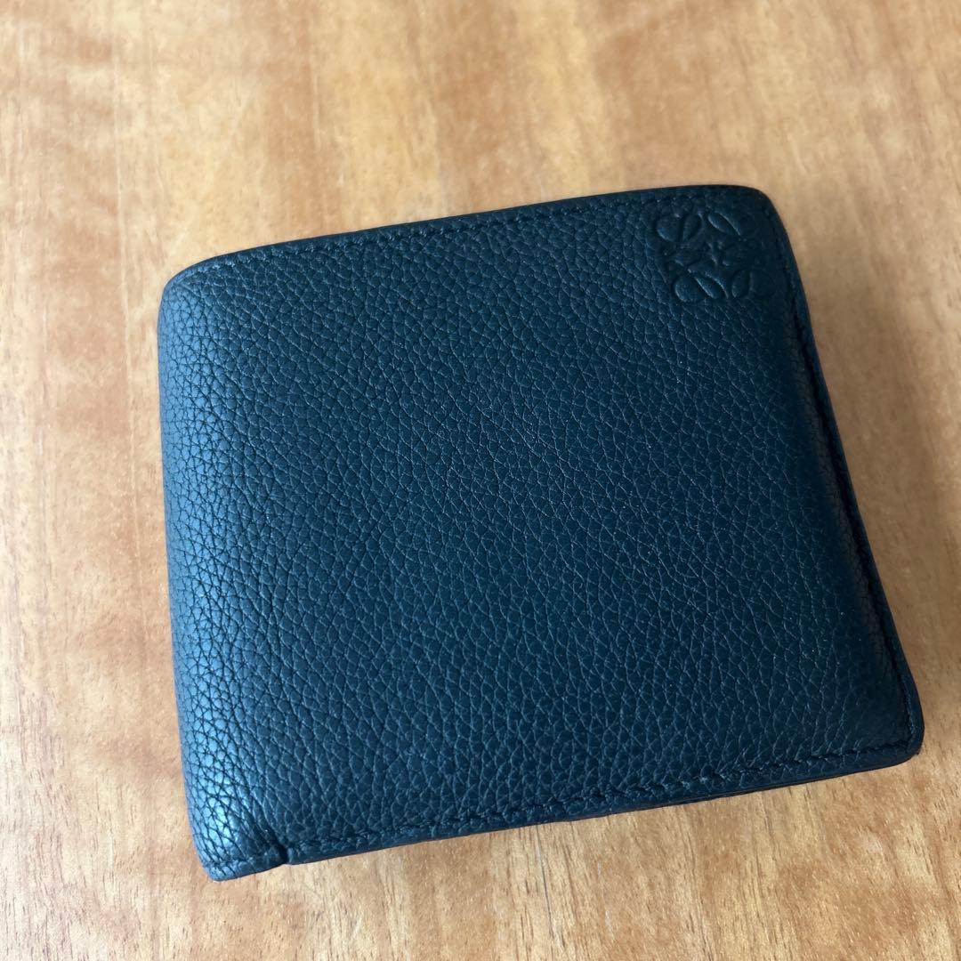 LOEWE 二つ折り財布 黒