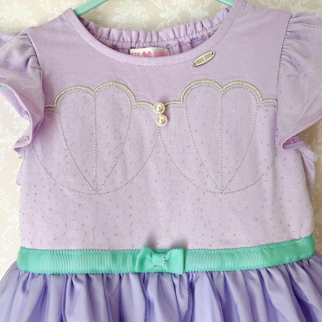 メゾピアノ　Disneyアリエル　なりきりワンピース