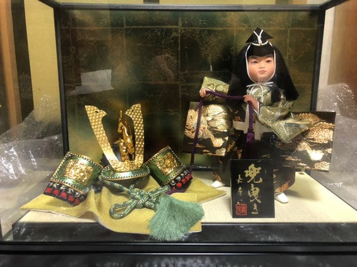 五月人形　兜曳き　嘉房作（値段交渉大歓迎）