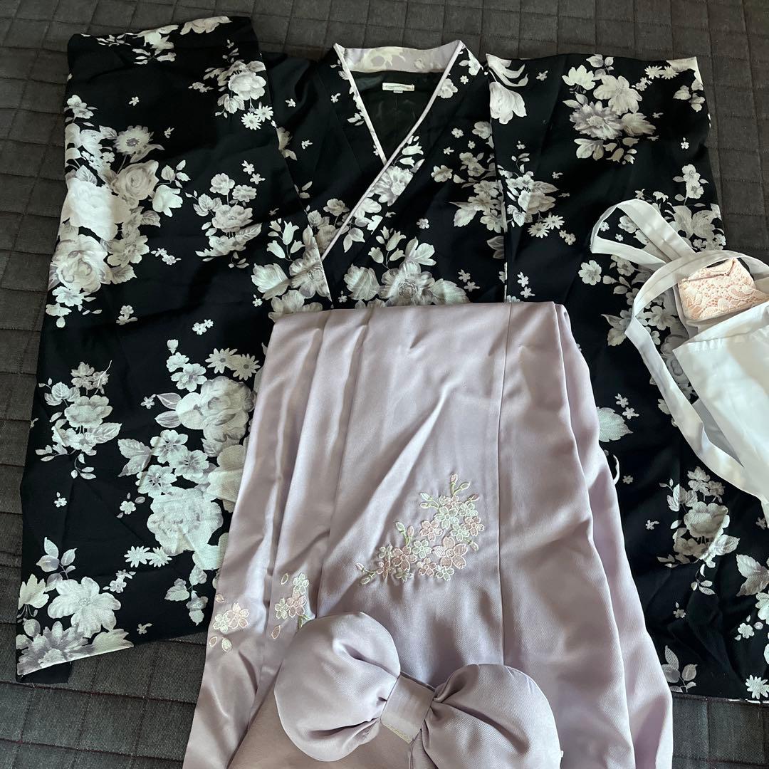 花柄　袴　セット 卒業式　キャサリンコテージ　ブーツ付き