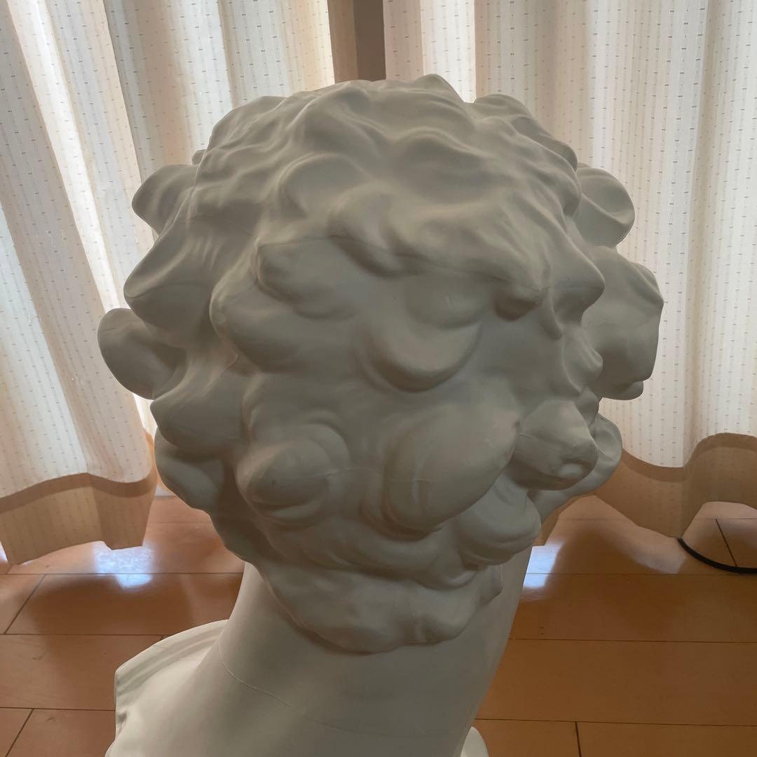 ジュリアーノ・デ・メディチ首像（ミケランジェロ作）石膏像 美術品 インテリア