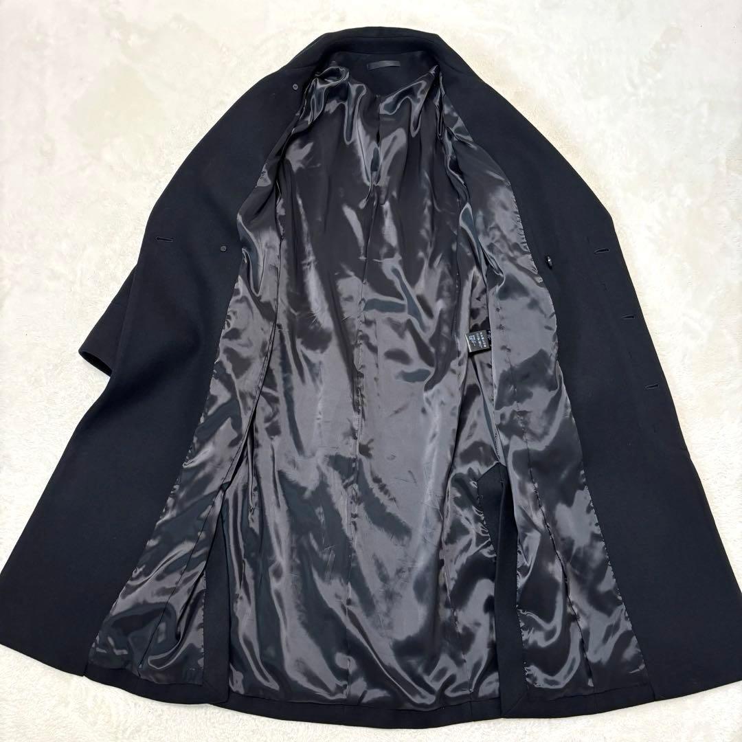 juha(ユハ) Belted Over Coat M ブラック