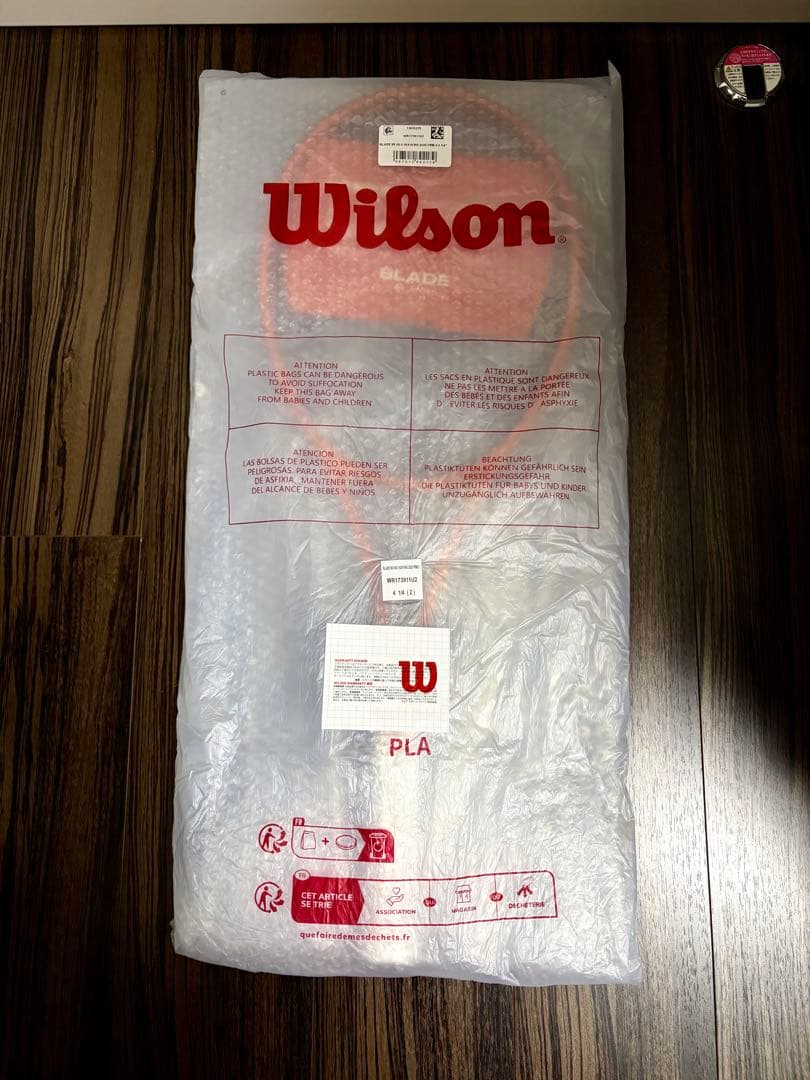 超美品 Wilson BLADE 98 V9.0 16X19 RG 2025