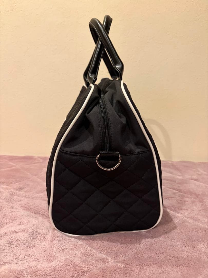 シャネル CHANELノベルティボストンバッグ 黒