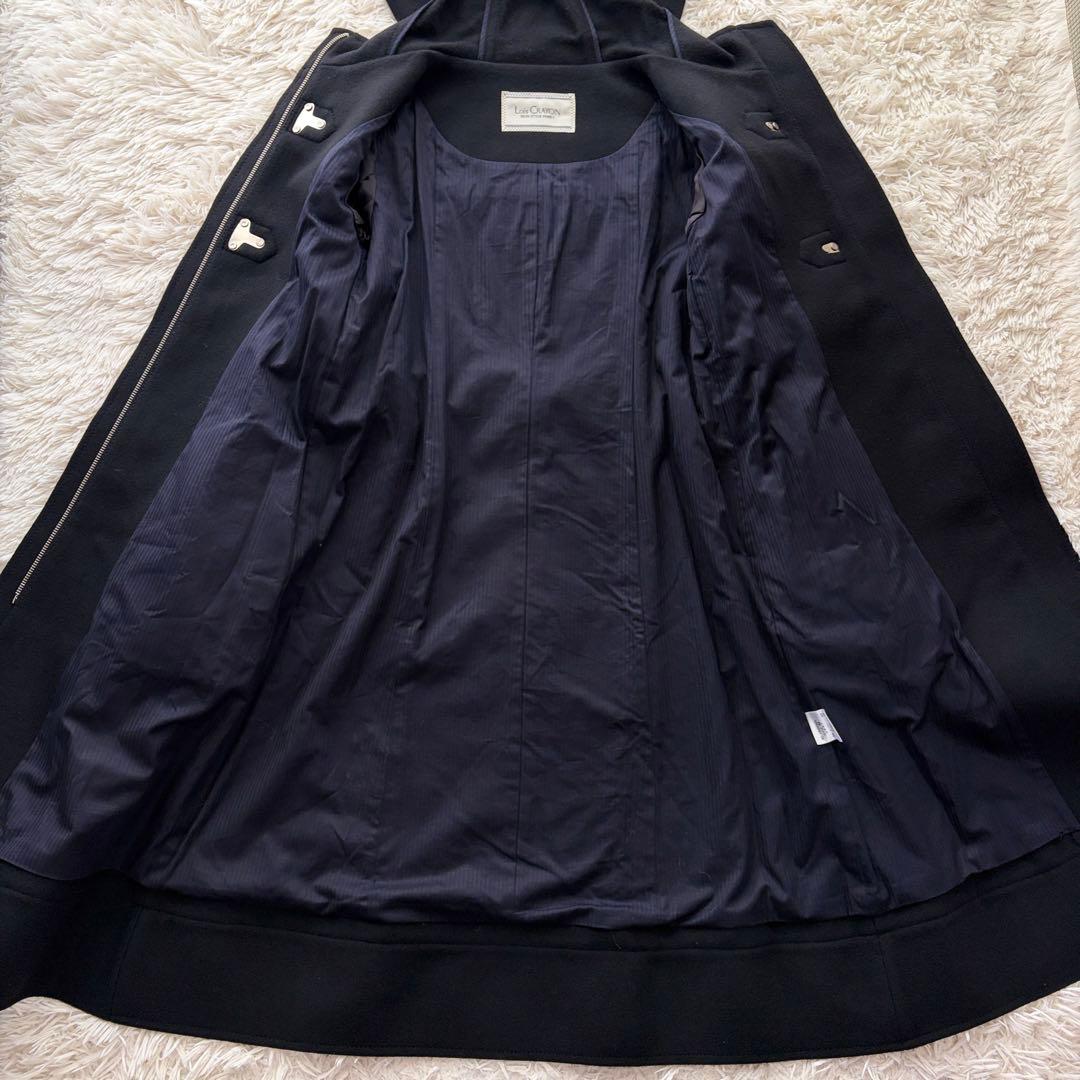 【希少✨】Lois CRAYON ロイスクレヨン カシミヤ混ダッフルコート黒 M