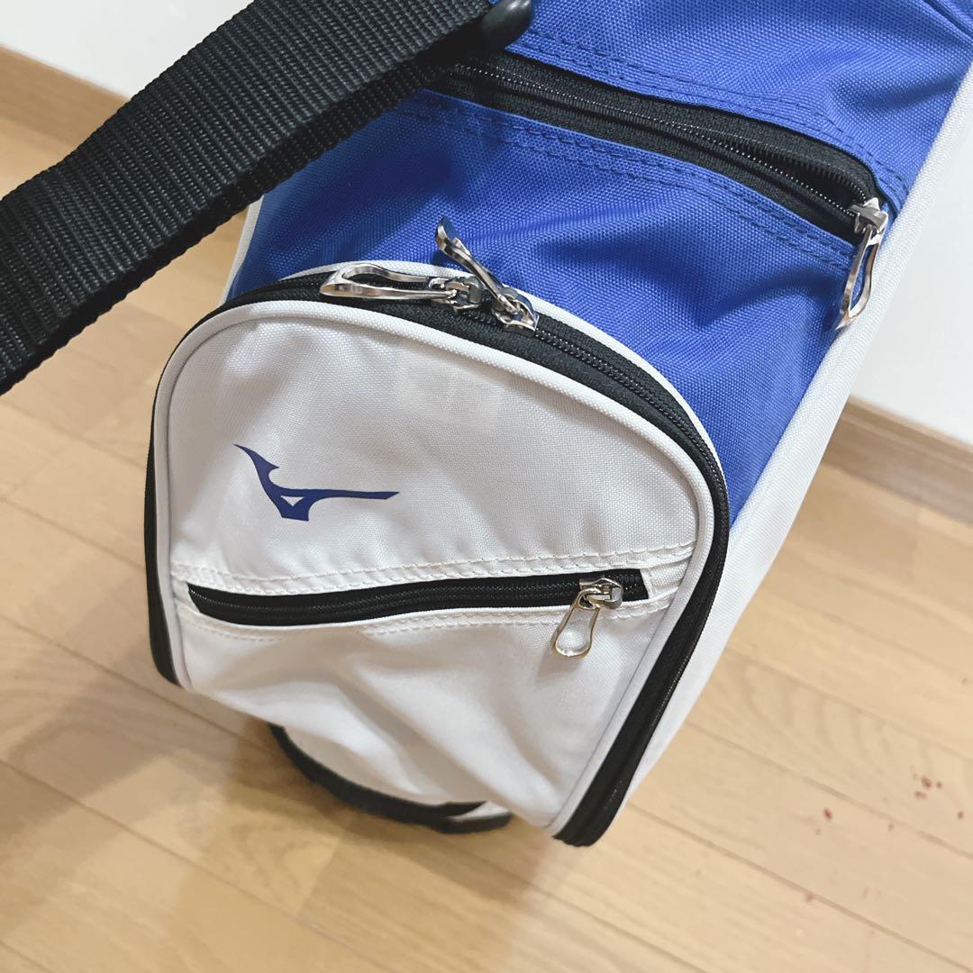 K162 美品！MIZUNO キャディバッグ 軽量 スマート