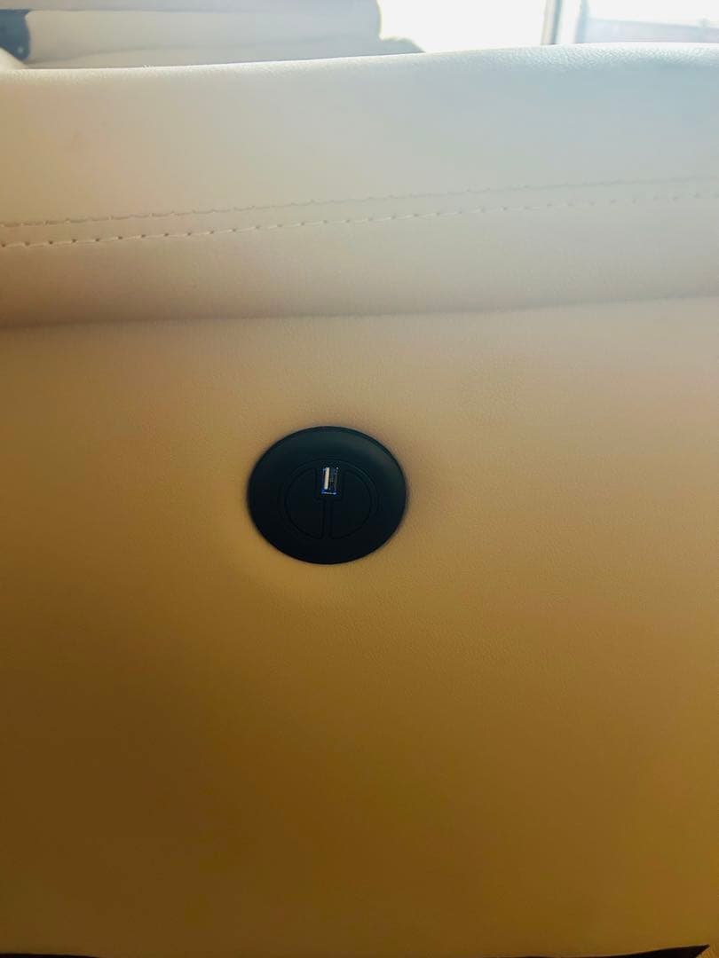 ニトリ　電動リクライニングソファ 3人掛け　美品　定価133400