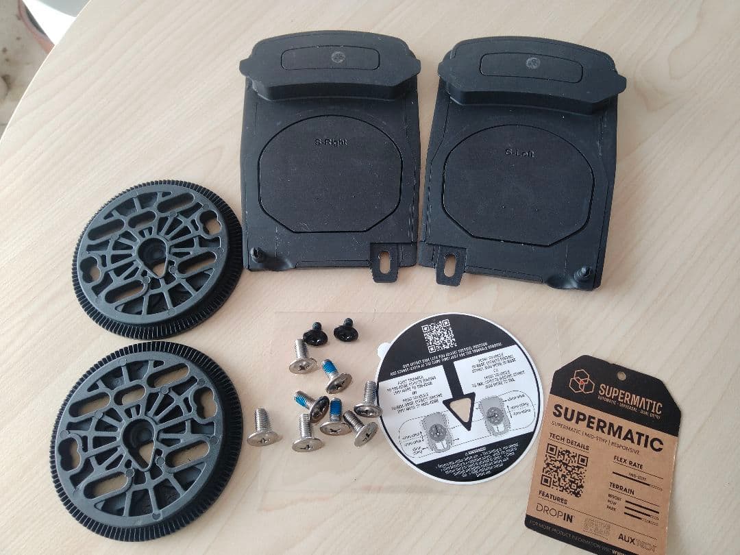 Nidecker Supermatic ビンディング S ブラック 24-25