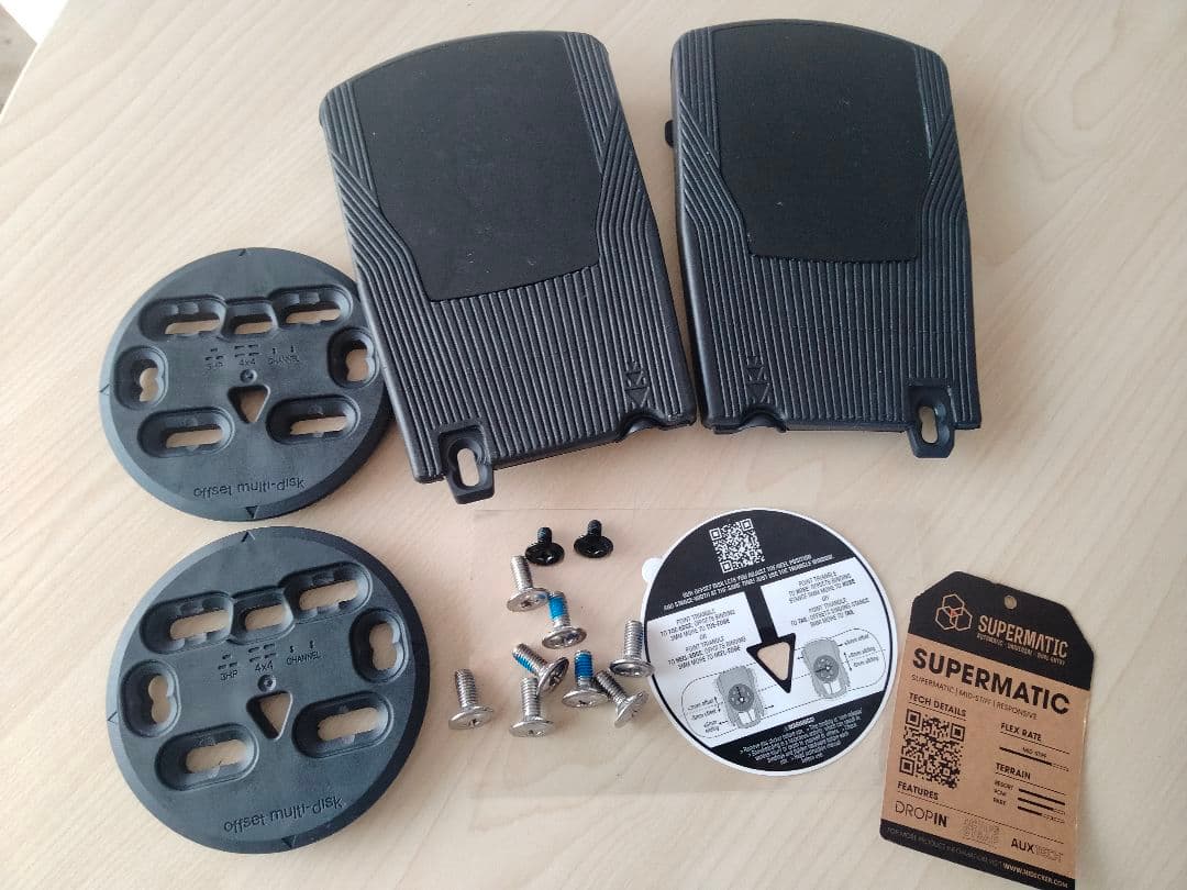 Nidecker Supermatic ビンディング S ブラック 24-25