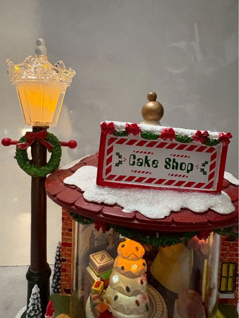 Icy Craft アニメーション ケーキショップ 回転ジオラマ 動作良好