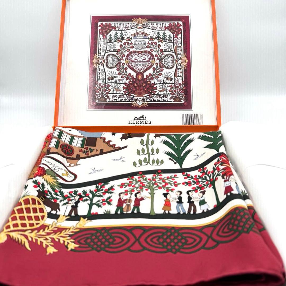 HERMES エルメス カレ 90 デコパージュ