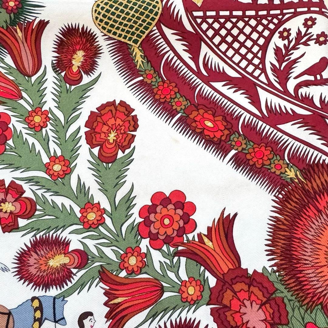 HERMES エルメス カレ 90 デコパージュ