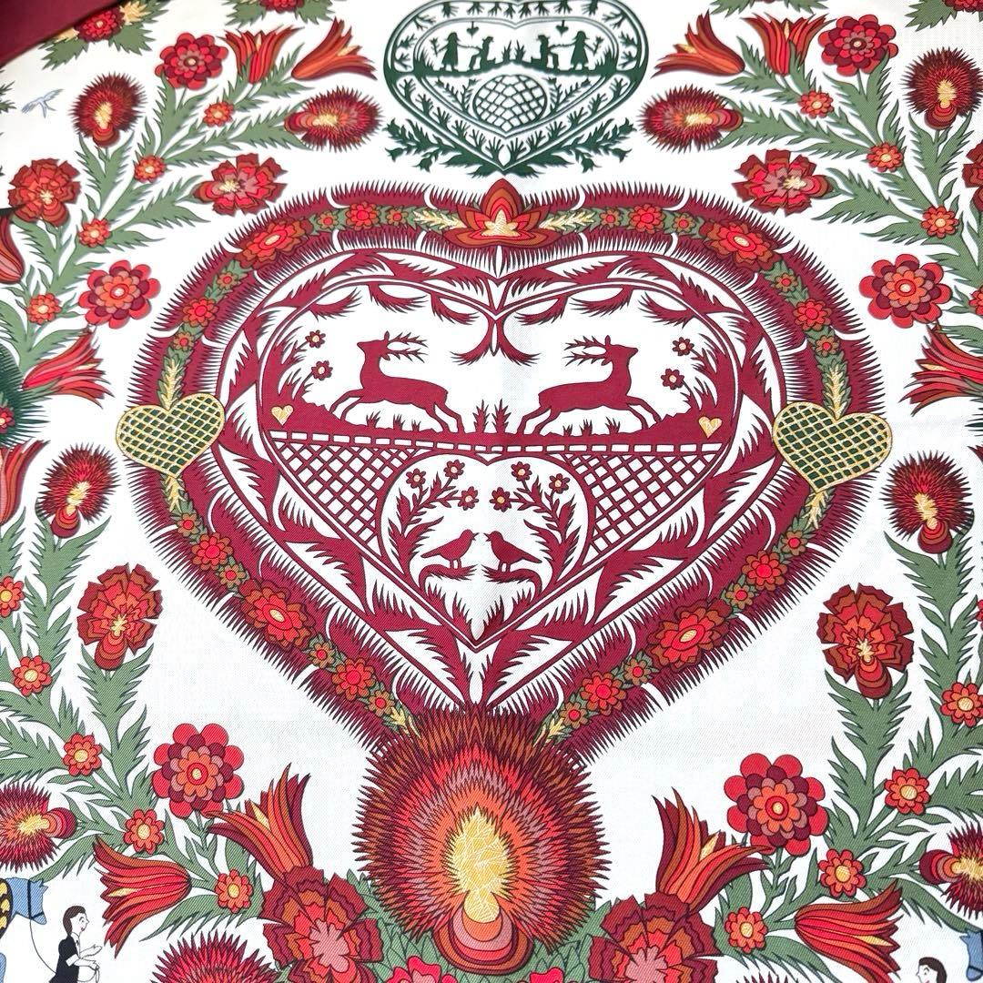 HERMES エルメス カレ 90 デコパージュ