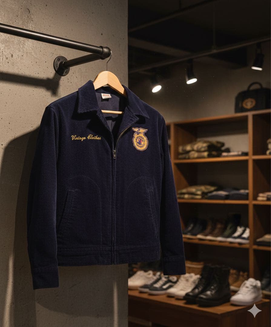#87 Mサイズ FFA JACKET ジャケット 新品未使用ネイビー 当日出荷