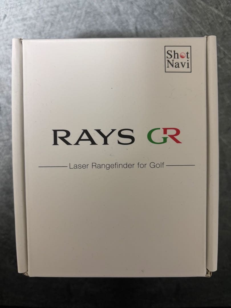 ShotNavi RAYS GR ゴルフ レーザー距離計