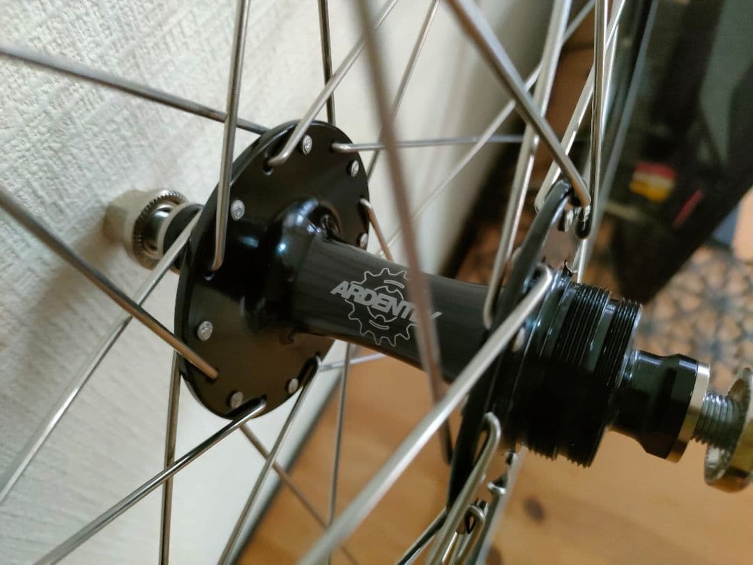 ピスト 競輪 700C 前後ホイール 車輪 RONGDEXIN 新品未使用