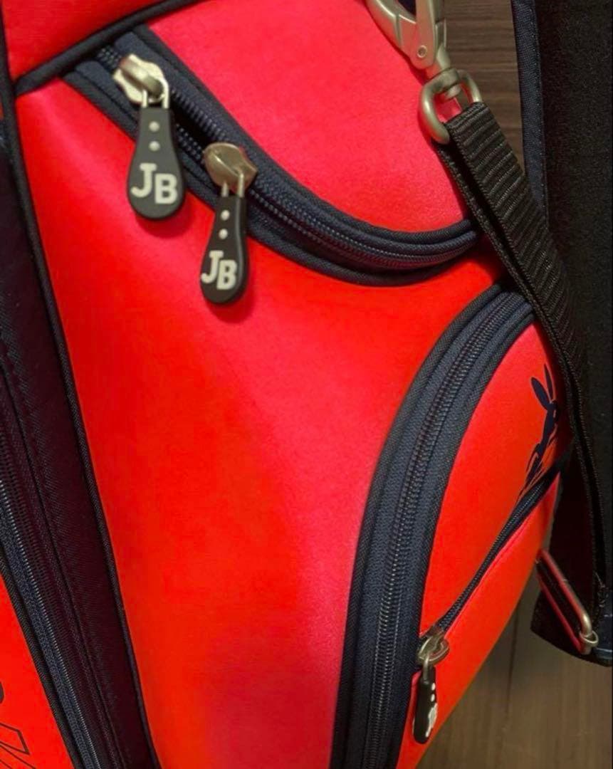 JACK BUNNYジャックバニー　キャディバック♡美品！完売！オレンジピンク