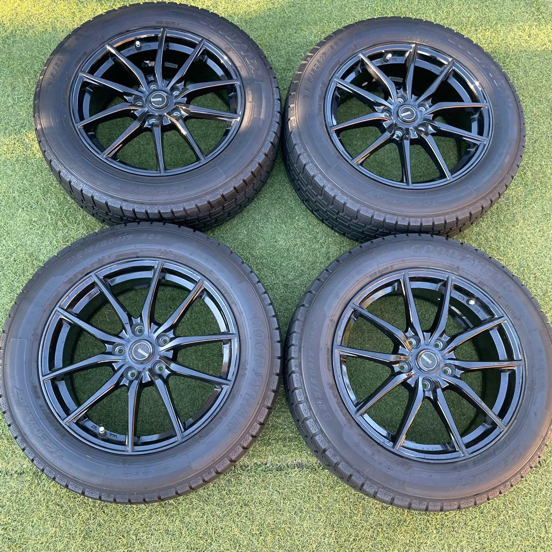 ④215/60R17 スタッドレスタイホイールセット グッドイヤー (4/4)