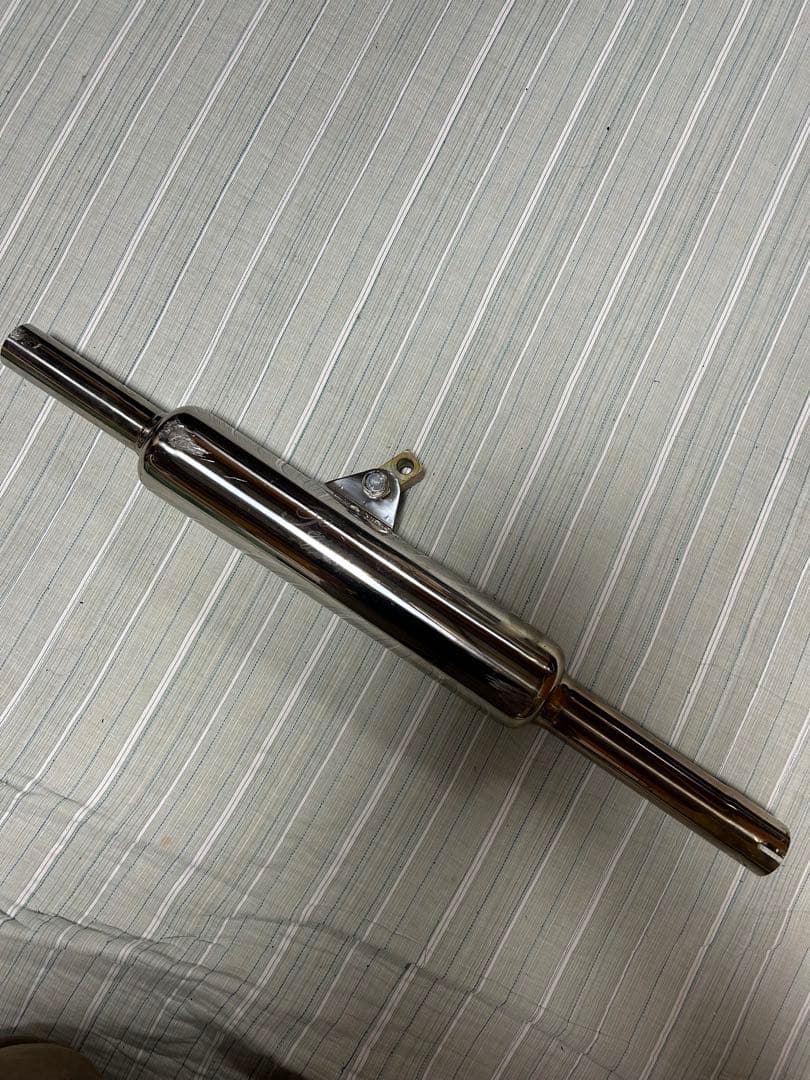 ブラウンストライプシート 取り付け金具付き