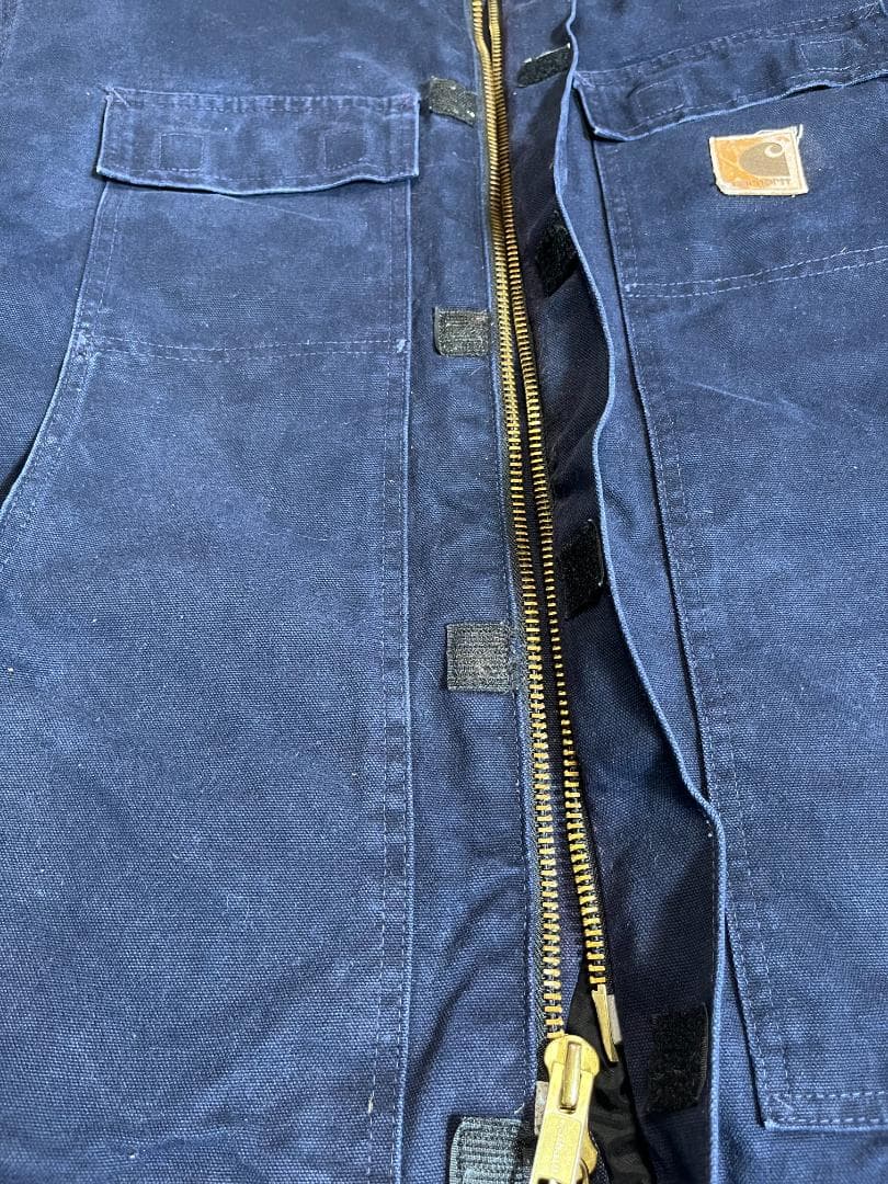 【良品】Carhartt ネイビー トラディショナルジャケット 3L