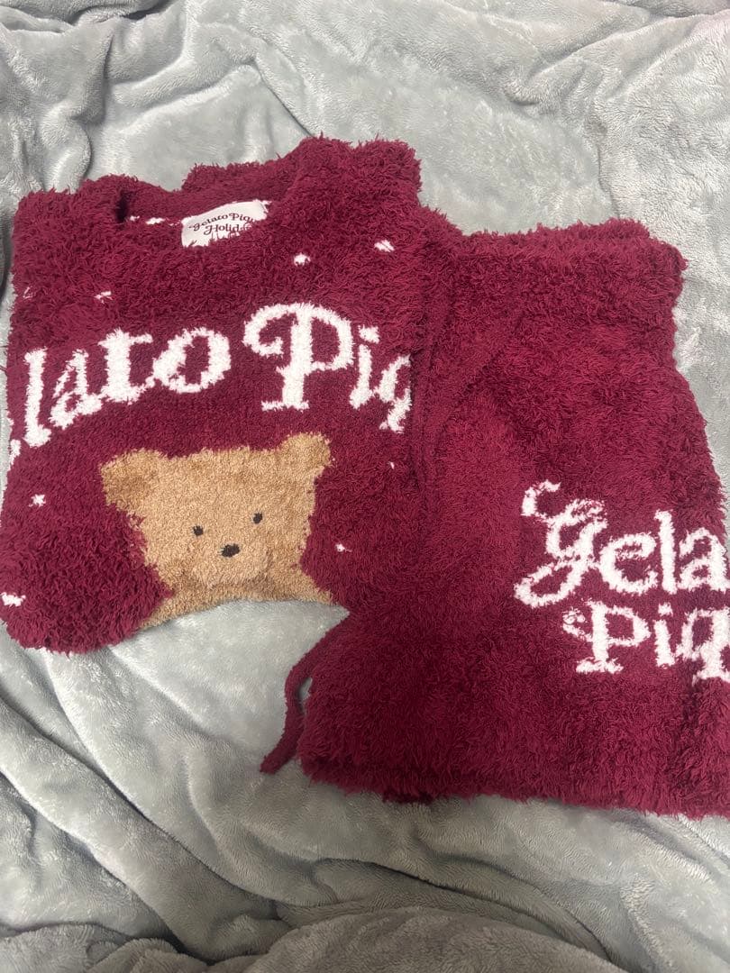 ジェラートスノーベアジャガードプルオーバー＆ショートパンツ