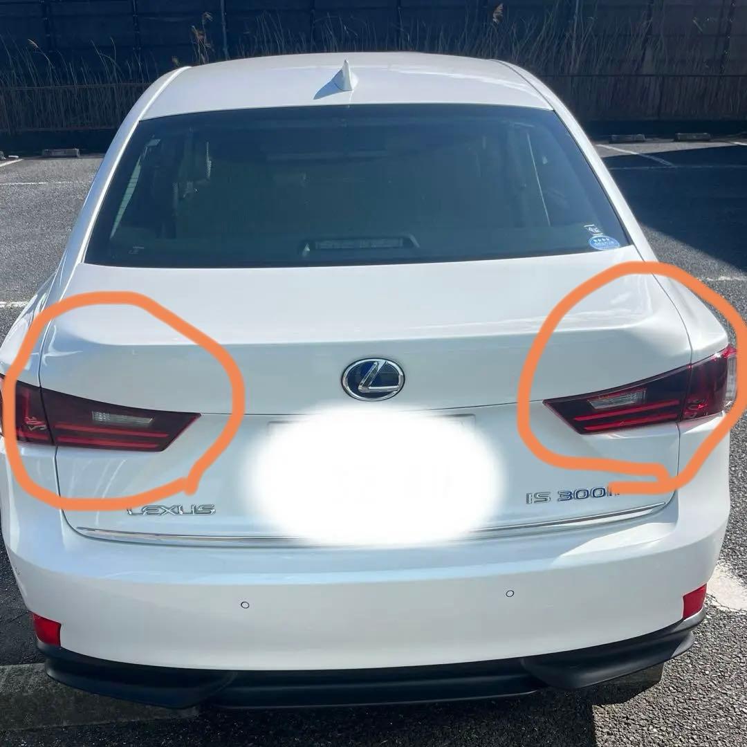 LEXUS レクサス AVE30 30系IS前期 純正テールランプセット