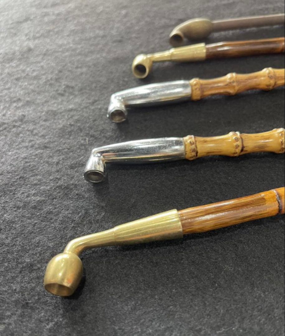 煙管×5管 喫煙用品 喫煙具 時代物 骨董