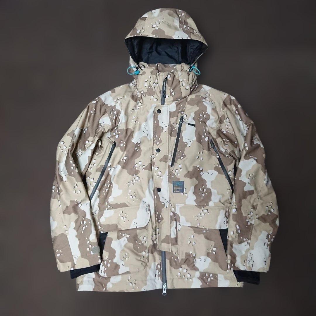送料無料【Phenix】激レア 迷彩スキージャケット S 狩猟にも