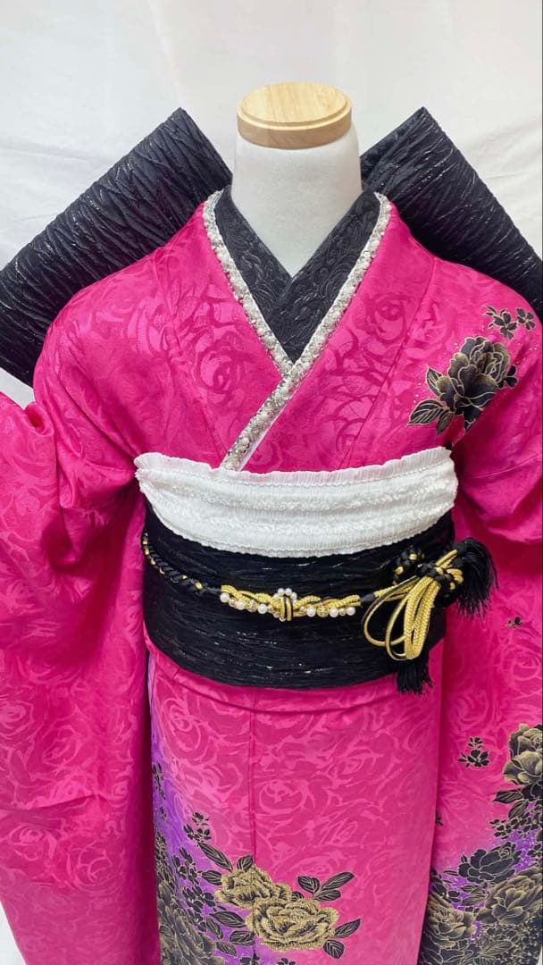 振袖 振袖フルセット 正絹 成人式　振袖7点セット