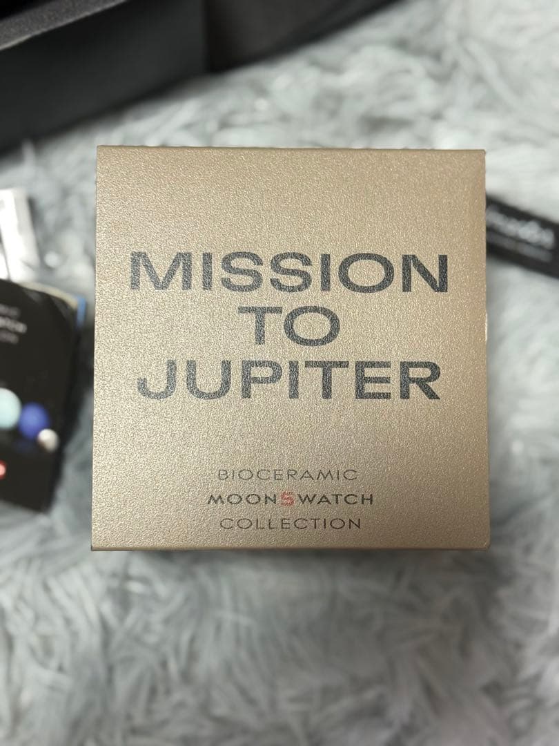 OMEGA Mission to Jupiterムーンスウォッチ ベージュ 稼働