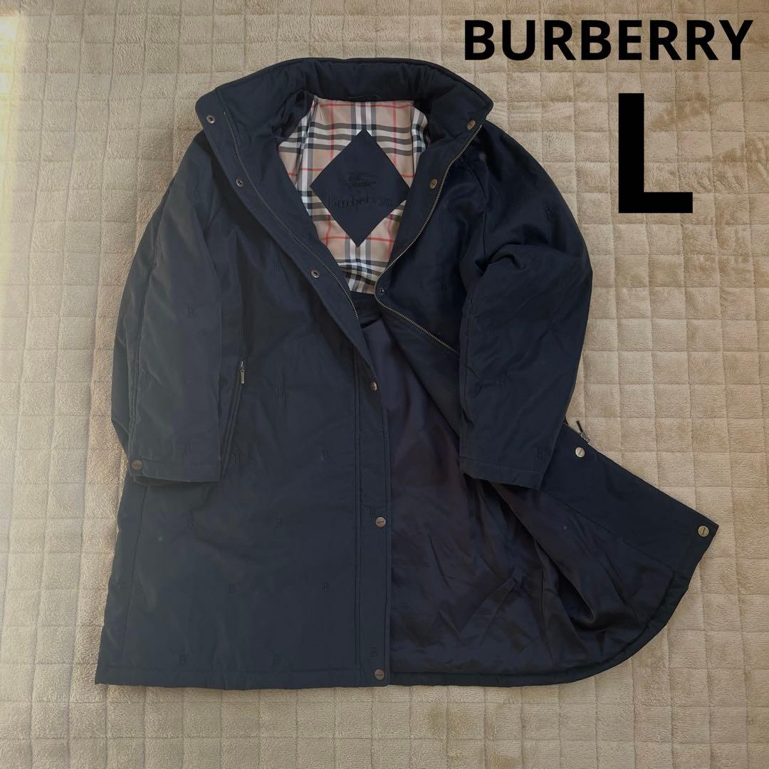 美品☆BURBERRY ブルゾン　Bロゴ　ロングコート