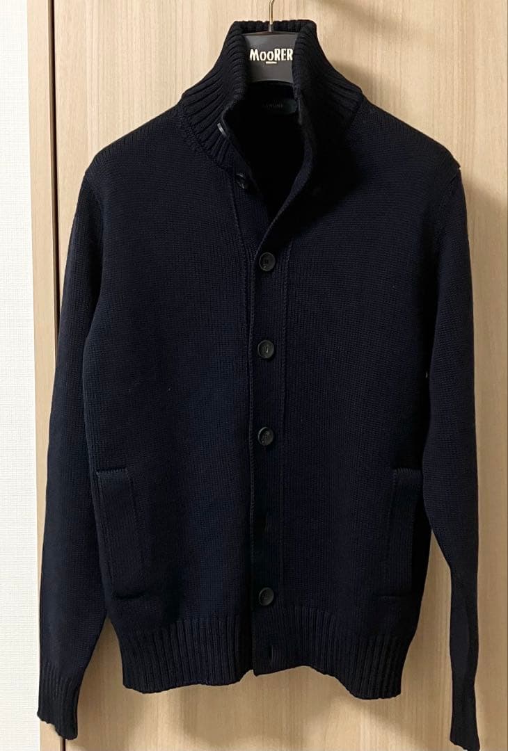 ネイビー　ザノーネ　キョート　46 カーディガン　chioto