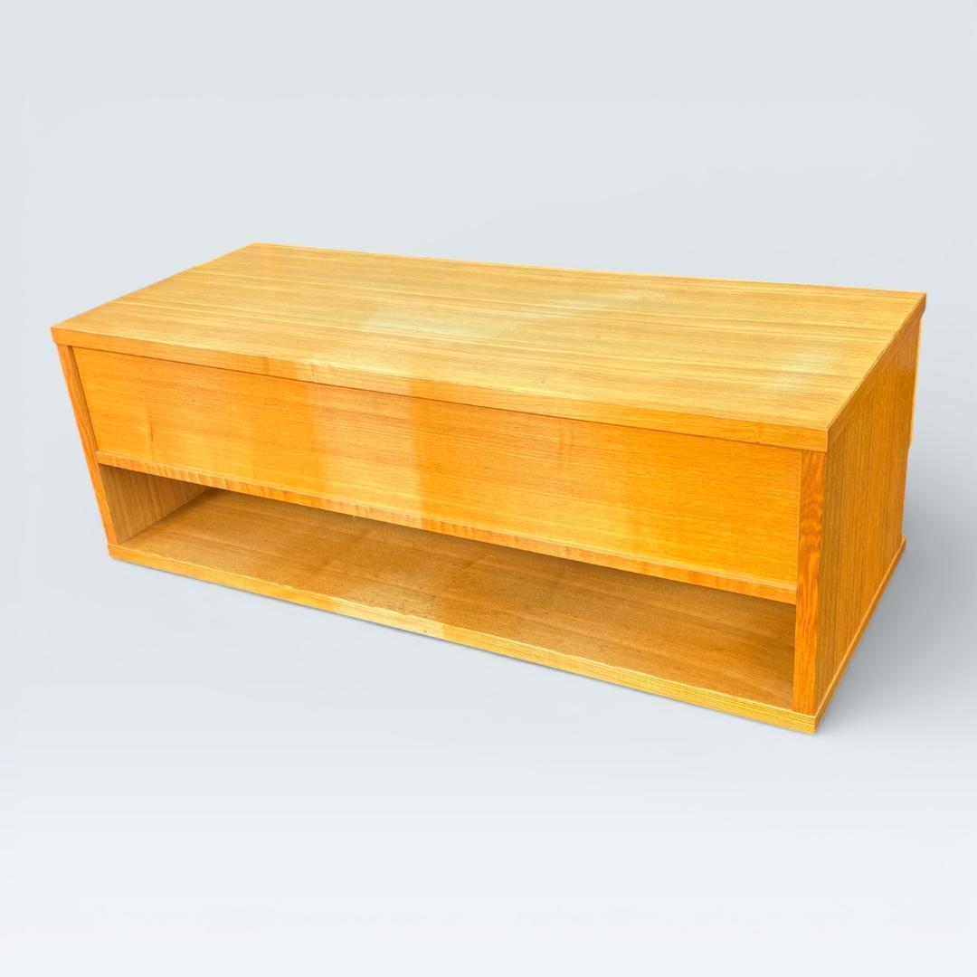 北欧風 天然木 テレビ台 幅110cm ナチュラル【送料込】