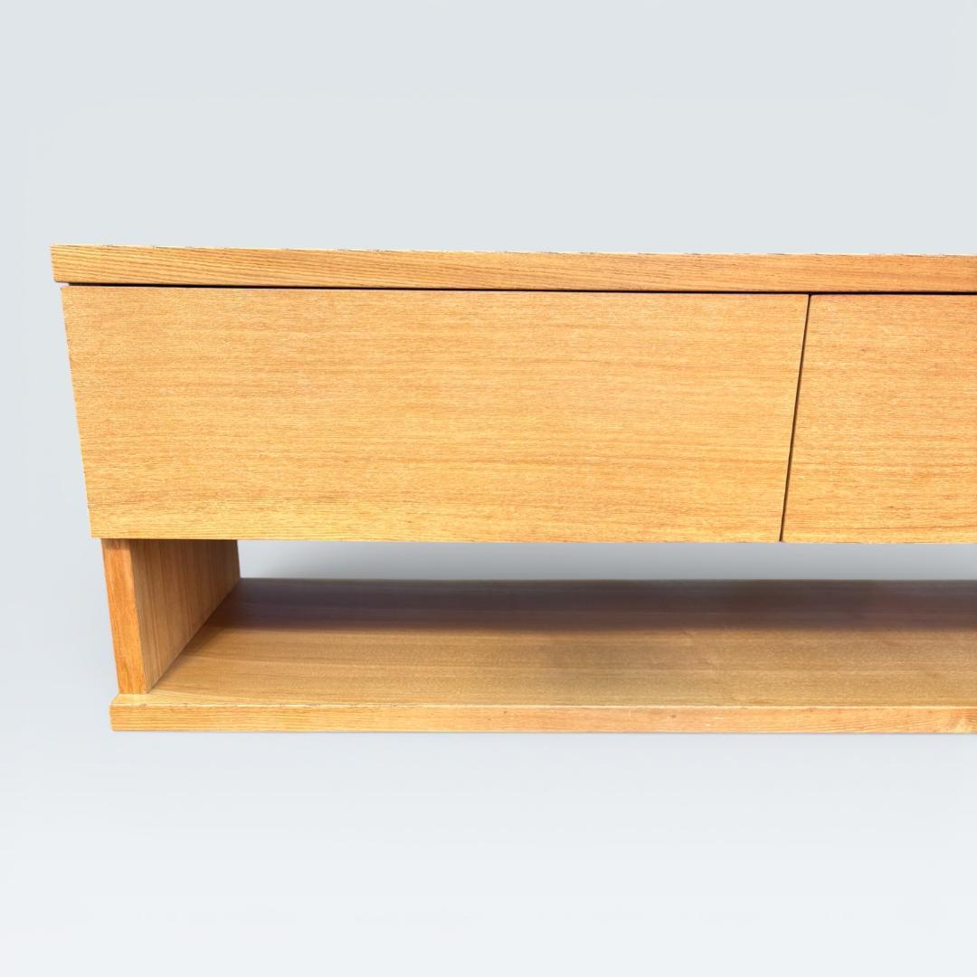 北欧風 天然木 テレビ台 幅110cm ナチュラル【送料込】