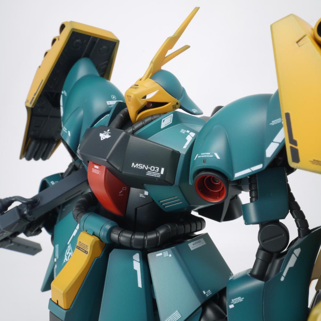 ガンプラ　HG ヤクト・ドーガ（ギュネイ機）　全塗装　完成品
