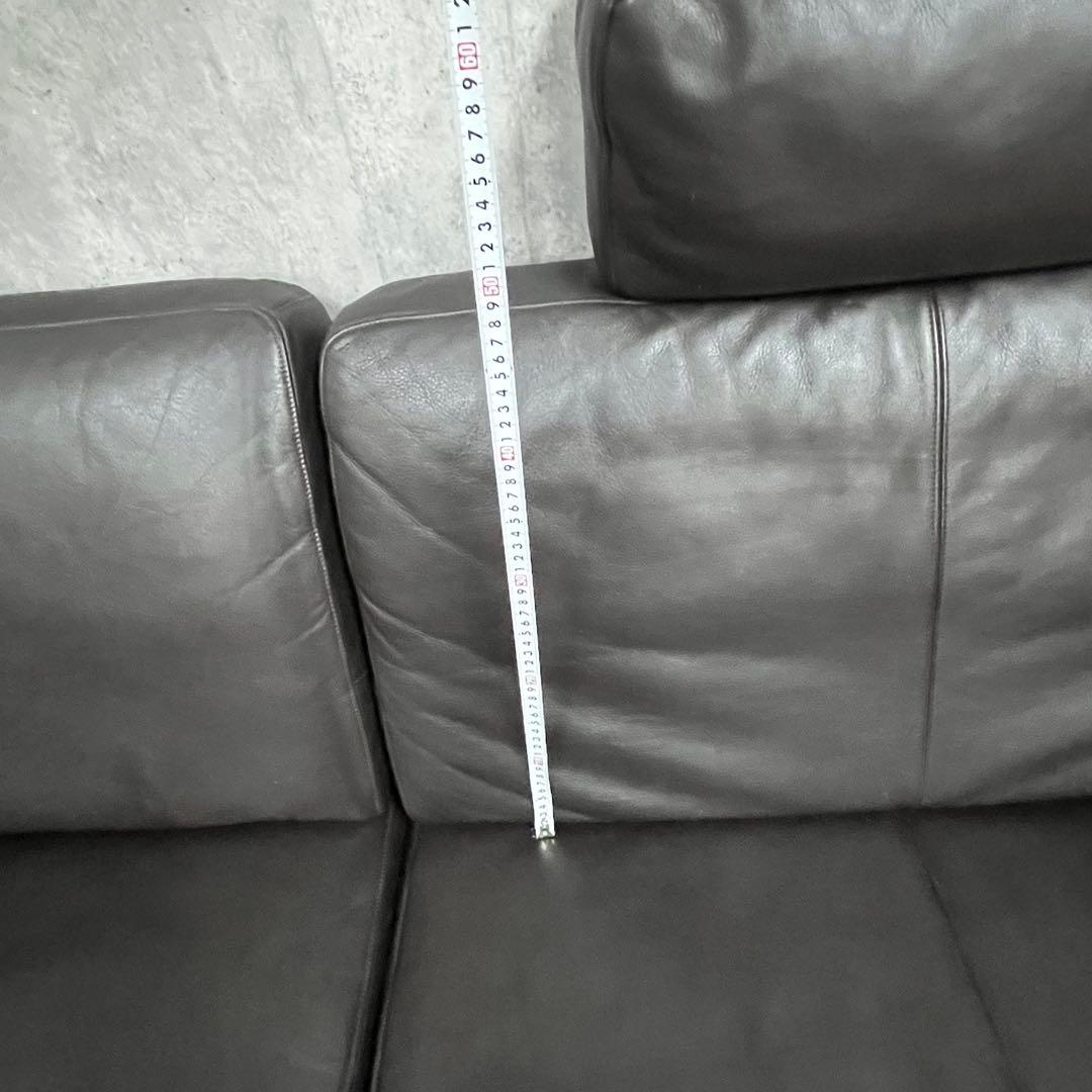 karimoku カリモク　3人掛けソファ 木フレーム 本革