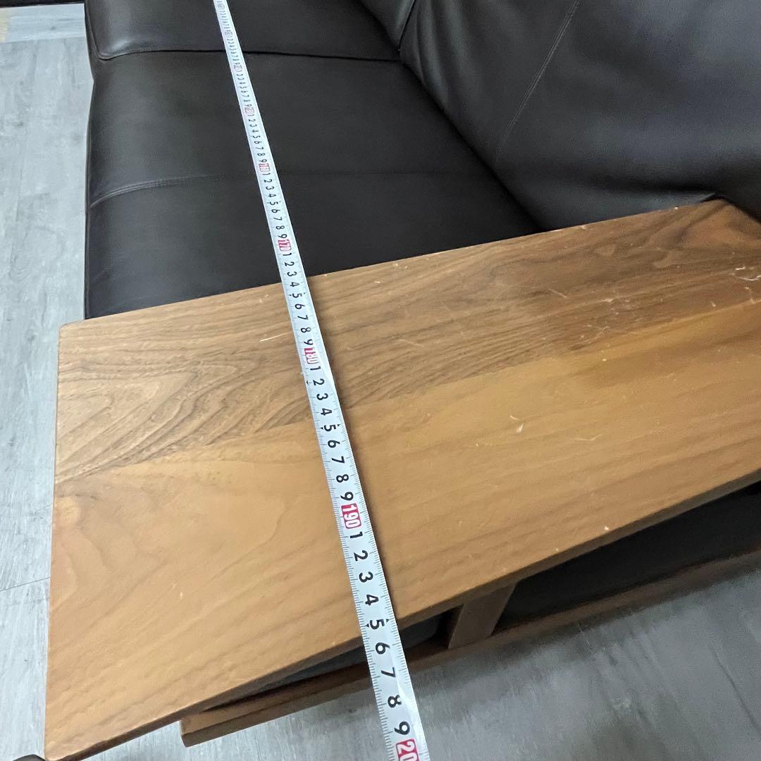 karimoku カリモク　3人掛けソファ 木フレーム 本革