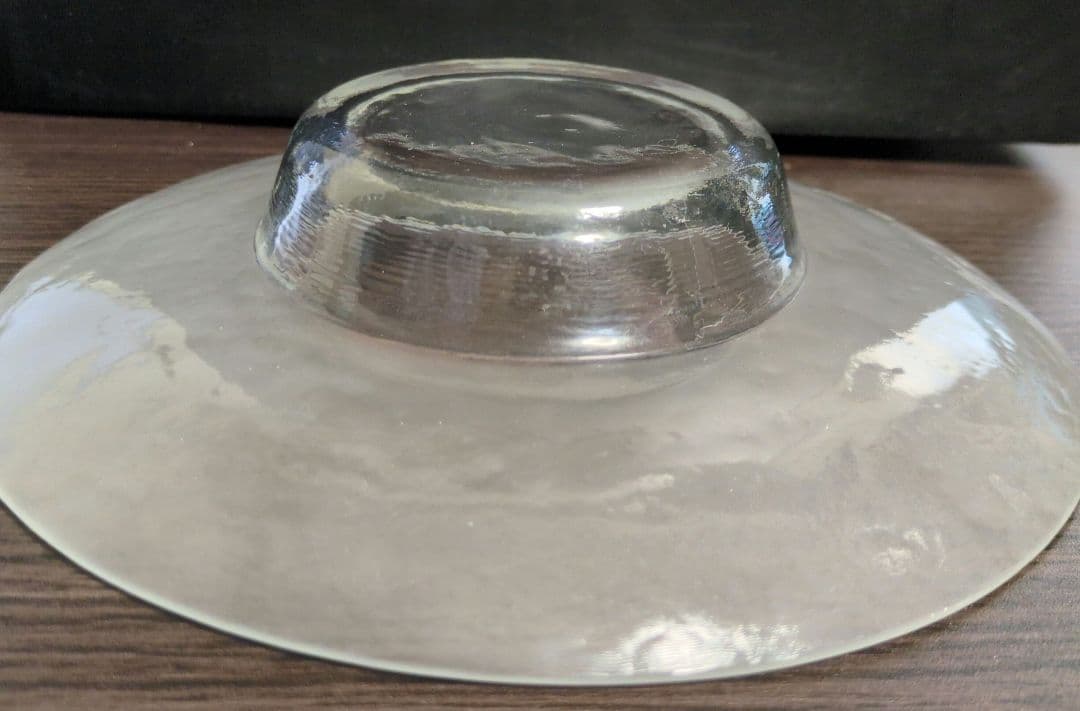 東洋佐々木ガラス　リム付きプレートφ19cm(5枚セット)