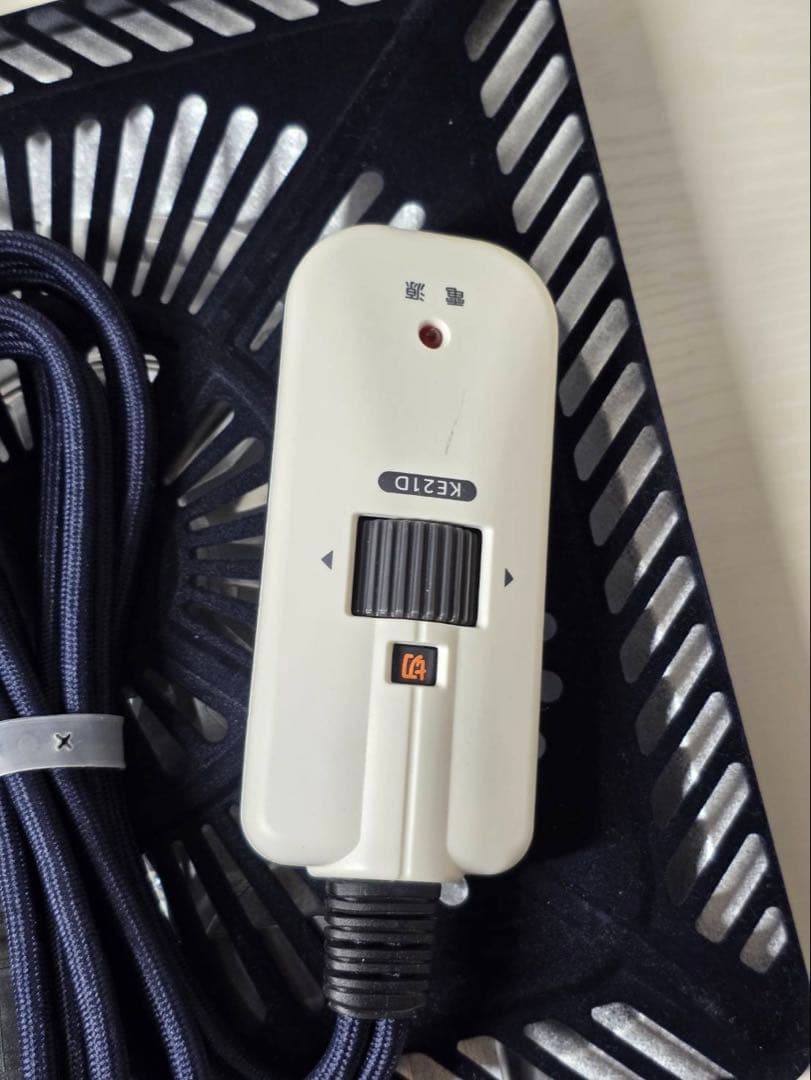 山善 こたつ用ヒーターユニット ファン付き 手元コントローラー